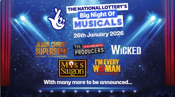 BBC confirmed broadcast date of National Lottery’s Big Night of Musicals