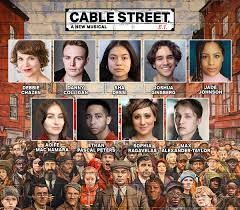 Cable Street musical world premiere at the Southwark Playhouse Borough