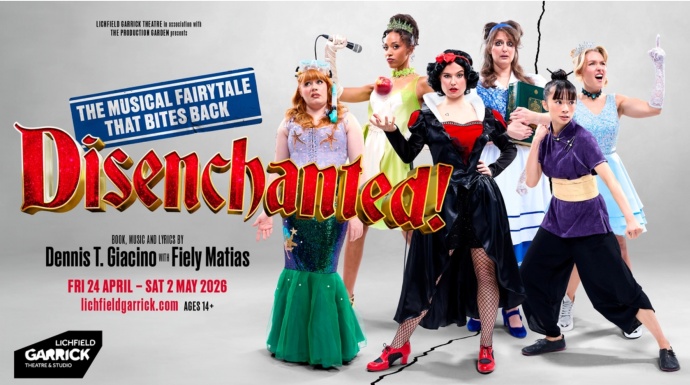 Disenchanted! The all-new musical comedy is coming to Lichfield Garrick