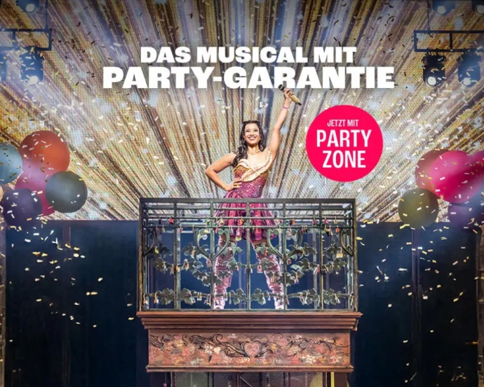 &Juliet comes to Stuttgart this October with an exciting Party Zone experience