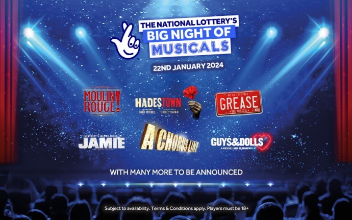 Line-up for The National Lottery’s Big Night of Musicals has been announced