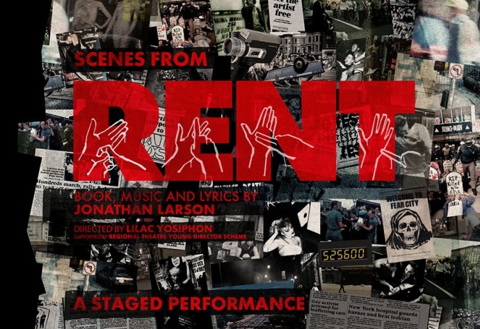 Scenes from Rent – A Staged Performance at Leicester Curve
